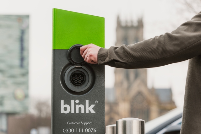 Electric charging point